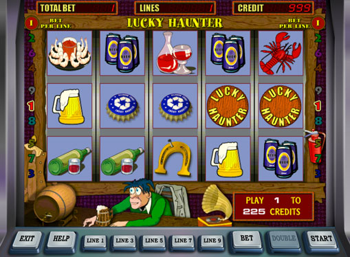 Lucky Haunter pelaa peliautomaattia verkossa rahaksi